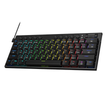 Redragon K632 PRO Noctis 60%  RGB Mechanical Keyboard, Bluetooth/2.4Ghz/Wired Tri-Mode Ultra-Thin Low Profile Gaming Keyboard w/No-Lag Connection