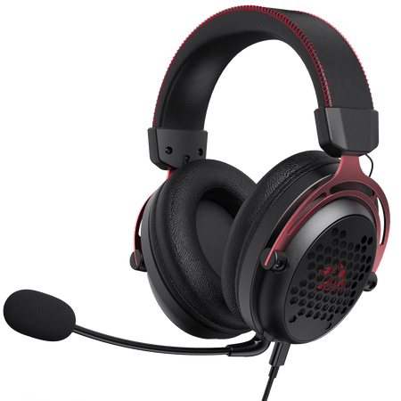 Redragon H386 Diomedes Wired Gaming Headset - 7.1 Surround Sound - 53MM Drivers - Detachable Microphone - Multi Platforms Headphone