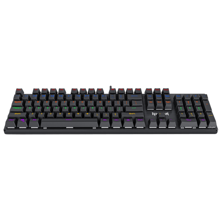 Redragon K608 Valheim Rainbow Gaming Keyboard, 104 Keys NKRO Mechanical Keyboard