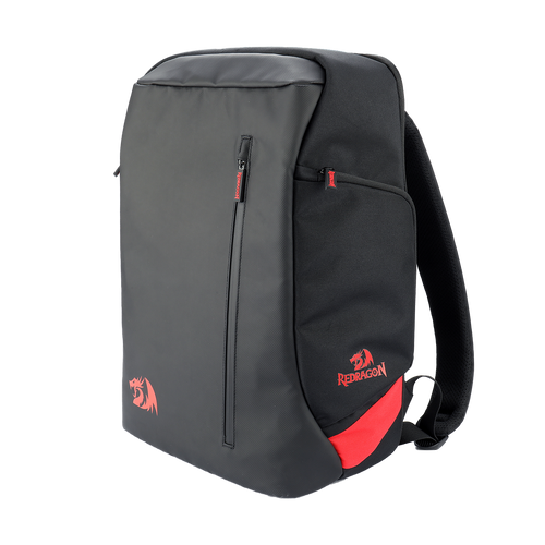 Redragon GB-94 Travel Laptop Backpack, Business Workstation Computer Gaming Backpack w/ Thickened Double-Layer Liner, Organized Extra Pockets Layer & Durable Leatheree Cover, Fits Up to 20