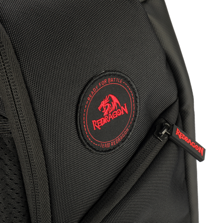 Redragon GB-94 Travel Laptop Backpack, Business Workstation Computer Gaming Backpack w/ Thickened Double-Layer Liner, Organized Extra Pockets Layer & Durable Leatheree Cover, Fits Up to 20" Laptop Brand: Redragon