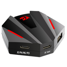 Redragon GA250 Vulcan Keyboard and Mouse Adapter for PS3/4, NS and Xbox One, LED Gaming Console Converter Compatible with Nintendo Switch, Play Station3/4(Pro/Slim), Xbox One, Supports 2.4Ghz Wireless Connection