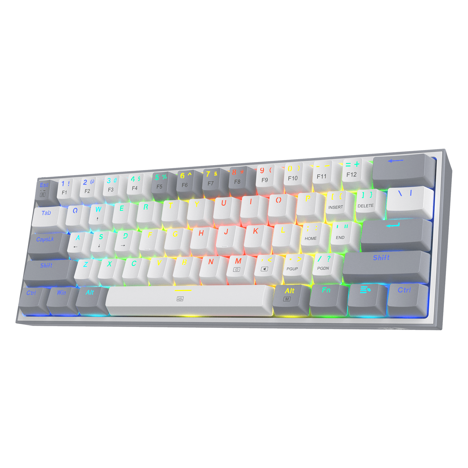 Redragon K617 FIZZ 60% Wired RGB Gaming Keyboard, 61 Keys Compact Mech –  REDRAGON ZONE