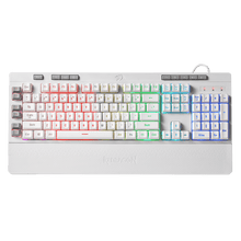 Redragon K512 Shiva White RGB Backlit Membrane Gaming Keyboard with Multimedia Keys