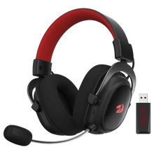 Redragon H510 Zeus-X RGB Wireless Gaming Headset - 7.1 Surround Sound - 53MM Audio Drivers in Memory Foam Ear Pads w/Durable Fabric Cover- Multi Platforms Headphone - USB Powered for PC/PS4/NS